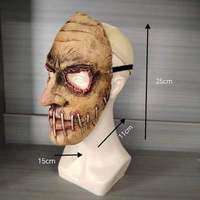 Vente chaude Halloween Horreur Grande Bouche Masque Avec Ongles Moche Réaliste Halloween Latex Masque Secret Room Escape