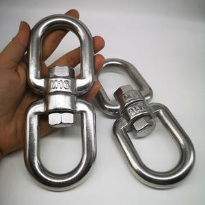 <span class=keywords><strong>Anneau</strong></span> pivotant à double œil en acier inoxydable de qualité 304 <span class=keywords><strong>M16</strong></span> avec finition polie pour applications de <span class=keywords><strong>levage</strong></span> - Marque Taiguanglong - Product Image 5