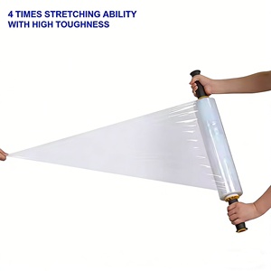 גליל סרטי פוליאתילן מתכלים בהתאמה אישית לסיטונאות, עם לוגו, לאריזת קרטון או קופסאות - Product Image 4