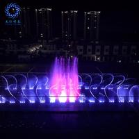 Fuente Musical para Piscina de 50*20 Metros con Sistema de Control DMX 512, Fácil Instalación