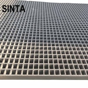 Passerella e la piattaforma utilizzato In Fibra di vetro FRP griglia GRP Griglia Pavimenti In - Product Image 3