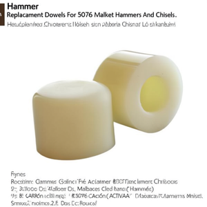 Ttake Replacement Dowels For 5076 Mallet <b>Hammers</b> And Chisels - Product Image 2