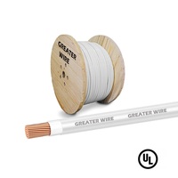 Cables Eléctricos Trenzados de 8, 10, 12, 14, 16 AWG THWN/THHN con Aislamiento de PVC y Nylon, Conductor de Cobre Sólido, Clasificación de 600V para Calefacción