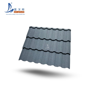 Tejas de metal recubiertas de piedra para protección de techos de alto rendimiento - Product Image 1