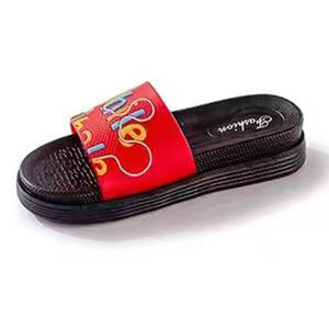 Nouvelle tendance de la mode pantoufles d'intérieur et d'extérieur pour femmes sandales d'été à semelles compensées confortables et résistantes pour jeunes femmes - Product Image 2