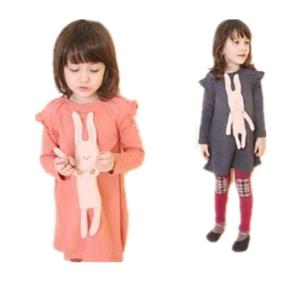 Ropa Infantil al por Mayor, Vestido Casual Hermoso de Manga Larga para Niñas, de Fábrica China - Product Image 1
