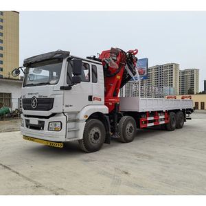 Shacman Delong 16 Ton Folding <b>Arm</b> <b>Crane</b> Truck 8x4 Folding Boom <b>Lorry</b> <b>Crane</b> for Engineering Lifting - Product Image 3