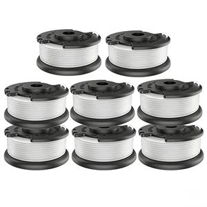 Lot de 8 bobines de rechange pour tondeuse TLE-03, ligne en nylon 1,6 mm/16FT, couvercle TLE-03-1 pour Enhill GE-CT 18/28 Li et GE-CT 18/28 Li TC - Product Image 1