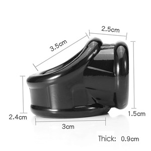 Juguete sexual para adultos, anillo para pene con triple bloqueo, te ayuda a ser más grande y más fuerte, te permite ser más fuerte, grueso y duro, y muy erguido - Product Image 4