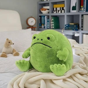 Factory Ricky Rain Frog Plush Toys Super Soft Huggable Frog Plushies <b>Hug</b> Stuffed Animal Plush <b>Pillow</b> Toys for Kids Birthday Gift - Product Image 6
