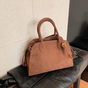 Bolsos cruzados de cuero PU de alta calidad para mujer, bolso de hombro, bolso tote vintage con asa superior, bolso de hombro retro de moda. - Product Image 3