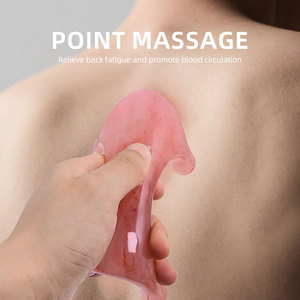 Emballage personnalisable Gua Sha Guasha Outil de soin de la peau Produits de beauté Masseur facial polyvalent, pour <span class=keywords><strong>massage</strong></span> du visage, de la tête et du dos - Product Image 3
