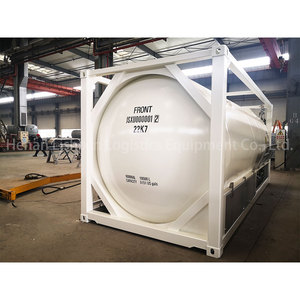 Conteneur maritime de 20 pieds, conteneur cryogénique ISO T75, certifié LR, marque LSXC, capacité de 21000 L, température de conception -196 +50, norme ASME - Product Image 3