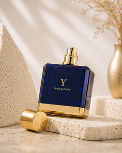 Premium Square Glass Spray Painted Striped Contour Gold Cap Press Lid 30ml 50ml 100ml Arabia Europe Perfume <b>Bottle</b> - Product Image 2