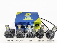 Bombillas LED para Faros Delanteros IKAS D1R D2R D3R D4R 55W 110W 6000LM/12000LM 6000K Color Blanco Serie D Luz LED para Automóvil