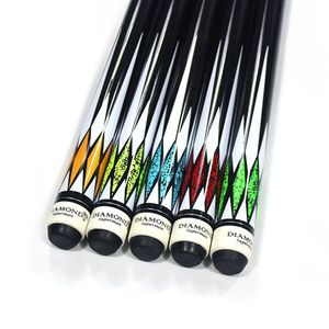 Premium elmas tasarım kanadalı akçaağaç ahşap 1/2 eklemli 57 inç 13mm İpucu bilardo havuzu bilardo ıstakası - Product Image 1
