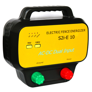 Électrificateur de clôture électrique à télécommande, installation facile, double entrée AC-DC, protection de sécurité de base 1J, résistant à l'eau, 12KV/7KV 10KM - Product Image 2