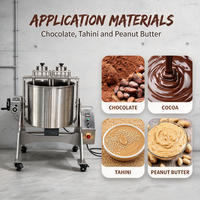 Machine à broyer le cacao multifonctionnelle pour la production de chocolat raffiné