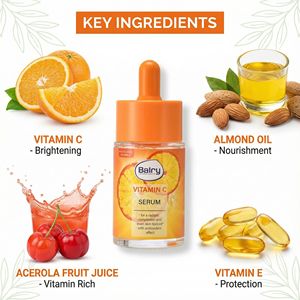 Suero <span class=keywords><strong>Facial</strong></span> Antienvejecimiento con Vitamina C para Aclarar y Reafirmar la Piel, Reducción de Arrugas y Líneas Finas - Product Image 3