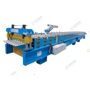 New technology high speed 30 m/min fully auto k zinc roof sheet machine production line