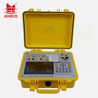 HM5001Z TTR Comprobador de Relación de Transformación y Grupos de Transformadores, Medidor de Relación de Transformación TTR para Cable, GIS
