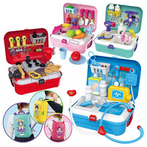 Nouveaux jouets pour enfants, kit médical <span class=keywords><strong>de</strong></span> 17 pièces, jeu <span class=keywords><strong>de</strong></span> rôle <span class=keywords><strong>de</strong></span> docteur, infirmière, dentiste, ensemble <span class=keywords><strong>de</strong></span> jouets pour enfants, cadeau pour anniversaire, Noël - Product Image 2