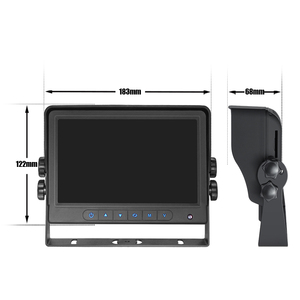 2024 Không Dây Xếp Đảo Ngược Máy Ảnh Với Chia Màn Hình Không Thấm Nước 7 Inch Không Dây Xe HD Màn Hình Cho Xe Buýt Xe Tải Máy Ảnh - Product Image 4