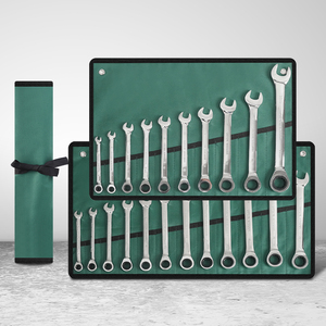 Customized Industrial Inch Double Head CR-V <strong>Combination</strong> <strong>Wrench</strong> <strong>Set</strong> <strong>Wrench</strong> Spanner <strong>Set</strong> Hand Tool Ratchet <strong>Wrench</strong> - Product Image 1