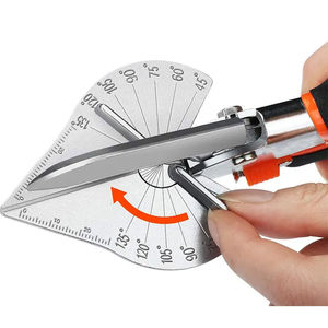 <span class=keywords><strong>Ciseaux</strong></span> d'angle pour rainures, électriciens, charpentiers, pour la découpe de bandes de fixation et de bandes d'angle à 45 degrés, <span class=keywords><strong>ciseaux</strong></span> de finition des bords - Product Image 2