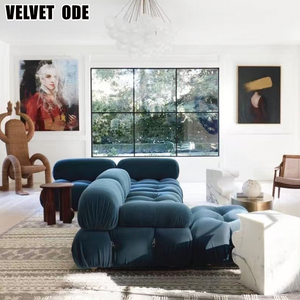 Juego de Sofás Modulares <span class=keywords><strong>Camaleonda</strong></span>, Compresión al Vacío, Nuevo Diseño de Tela que Ahorra Espacio para Hoteles y Apartamentos, Color Personalizado - Product Image 5