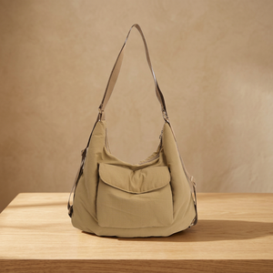 Simple Nylon Polyester Women's Tote Bag-Crossbody Shoulder Bag Zipper Durable Large Capacity Lightweight Fashion <b>Backpack</b> - Product Image 3