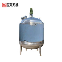 Cuve de mélange automatique en acier inoxydable SS304/SS316L pour jus et produits chimiques, fournie par l'usine, haute efficacité, certifiée ISO9001