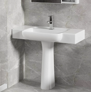 Lavabo sur pied pratique pour appartement, hôtel, toilettes publiques – Vente en gros - Product Image 3