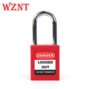 NT-38S <span class=keywords><strong>Cadenas</strong></span> <span class=keywords><strong>de</strong></span> sécurité LOTO OEM 38 mm, à clé maîtresse, remplaçable, pour verrouillage et étiquetage - Product Image 1