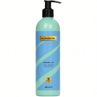 Crema Definidora de Rizos Profesional Mix, 400 ml, Botella con Bomba para Cabello Rizado