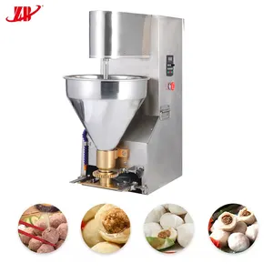 Professional Manufacture Automatic Round Fish Beef Meatball Making Machine For Commercial Use