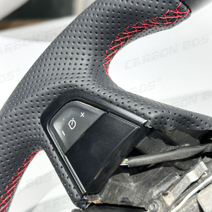 Nouveau <span class=keywords><strong>Volant</strong></span> Sport de Course en Fibre de Carbone Mat pour Renault Megane RS, Design Compatible Renault Megane 3 - Product Image 5