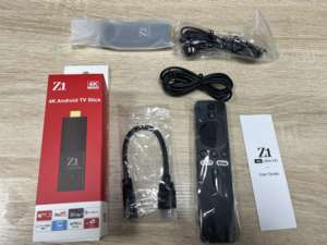 2024 <span class=keywords><strong>Precio</strong></span> directo de fábrica Modelo caliente Tv Stick Z1 Dongle H313 2 + 8 Dual Wifi + BT Voice Remote - Product Image 3