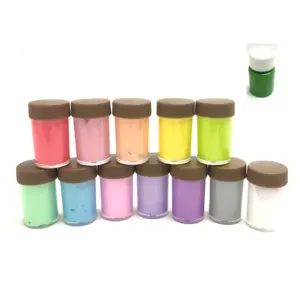 High quality 30 /60/120ml Acrylic Paint Plastic Tube Colorful with Brushes/Spatula for Artist Drawing Customize Painting Acid