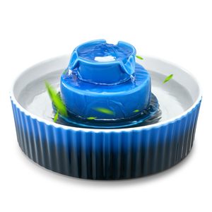 Bebedero de Cerámica para Perros y Gatos, Diseño de Cupcake, 2.1L/71oz, con Bomba Ultrasilenciosa, Ligero, 2.8kg, para Uso en Interiores - Product Image 1