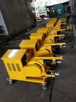 Pompe péristaltique électrique compacte Wengong UBJ1.8 2m³/h avec revêtement ignifuge pour pulvérisation de mortier – Composant moteur à faible entretien