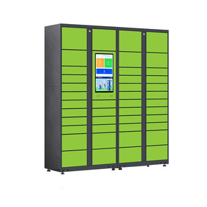Yu Zhengguan Smart Parcel <b>Locker</b> 4x6 <b>Metal</b> Cabinet With Touch Screen For Public Places - Product Image 1