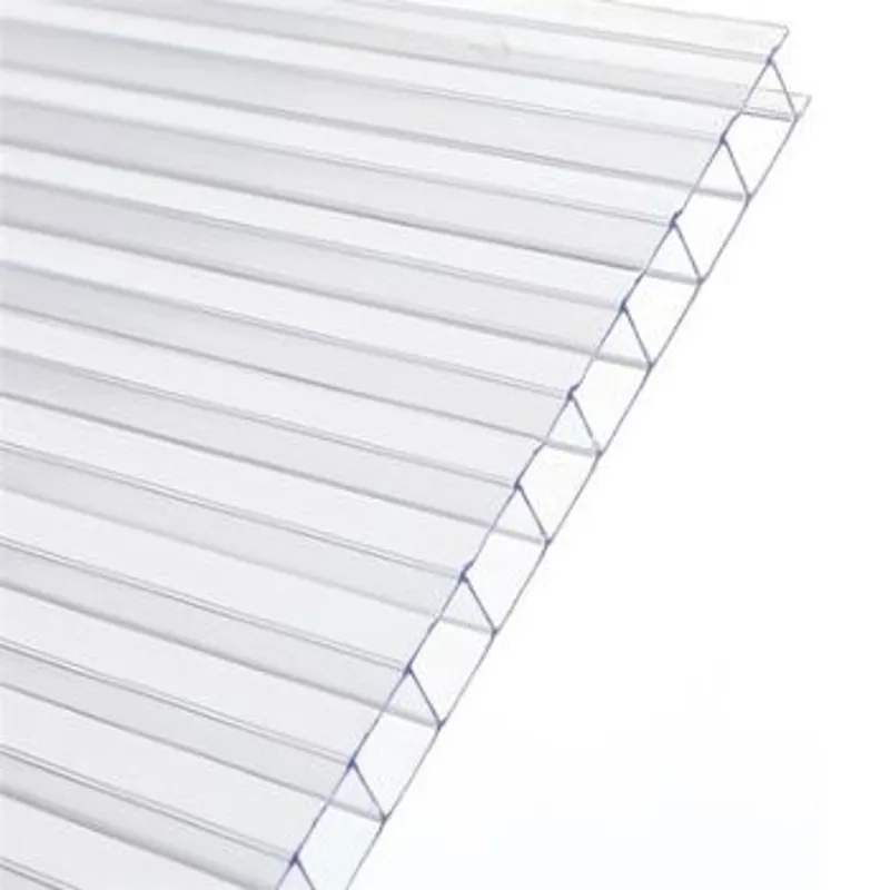 Sound insulation triple wall polycarbonate 10mm sun sheet cheap price pc board