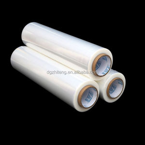 <span class=keywords><strong>Prix</strong></span> de fabrication 18 "1500ft Film plastique Rouleau d'emballage étirable Ruban adhésif Film rétractable Rouleau vierge - Product Image 2