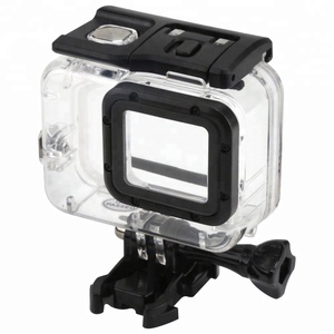 Boîtier étanche 45M pour caméra <span class=keywords><strong>GoPro</strong></span> <span class=keywords><strong>Hero</strong></span> <span class=keywords><strong>5</strong></span>/6/7 Black, support de plongée avec accessoires en plastique - Product Image 3