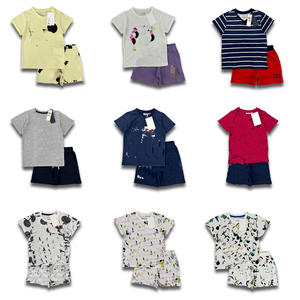 Vendita calda nuovi set di <span class=keywords><strong>abbigliamento</strong></span> per bambini caratteri stampa per bambini 2 pezzi set di <span class=keywords><strong>abbigliamento</strong></span> estivo per ragazze in cotone - Product Image 6