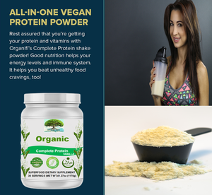 Organifi protein hoàn chỉnh hương vị vani của bột protein thực vật thuần chay Hữu Cơ - Product Image 4