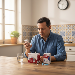 Glucómetro Sinocare con Tiras Reactivas Safe Accu2 - Product Image 1