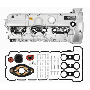 อัพเกรดฝาครอบวาล์วอลูมิเนียมสำหรับ BMW <span class=keywords><strong>N52</strong></span> E70 E82 E90 E91 328i <span class=keywords><strong>528i</strong></span> 128i X3 Z4 X5 #11127552281 11127582245 - Product Image 1