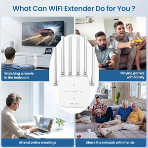 PIX-LINK <span class=keywords><strong>Prix</strong></span> Usine Abordable Répéteur <span class=keywords><strong>WiFi</strong></span> 6 Double Bande AX1800 <span class=keywords><strong>Amplificateur</strong></span> de Signal Sans Fil Facile à Configurer pour la Maison - Product Image 5